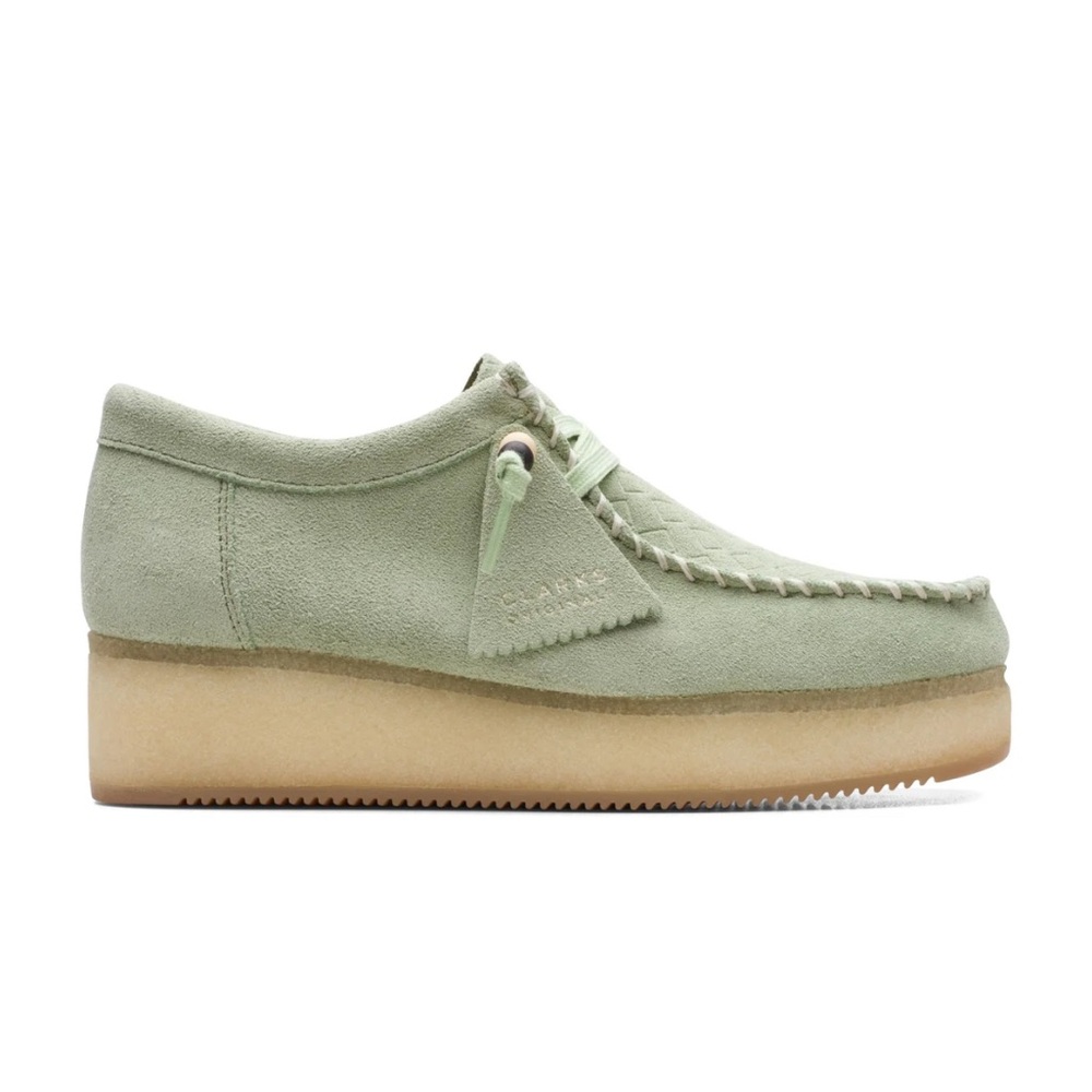 clark wallabee platform shoe